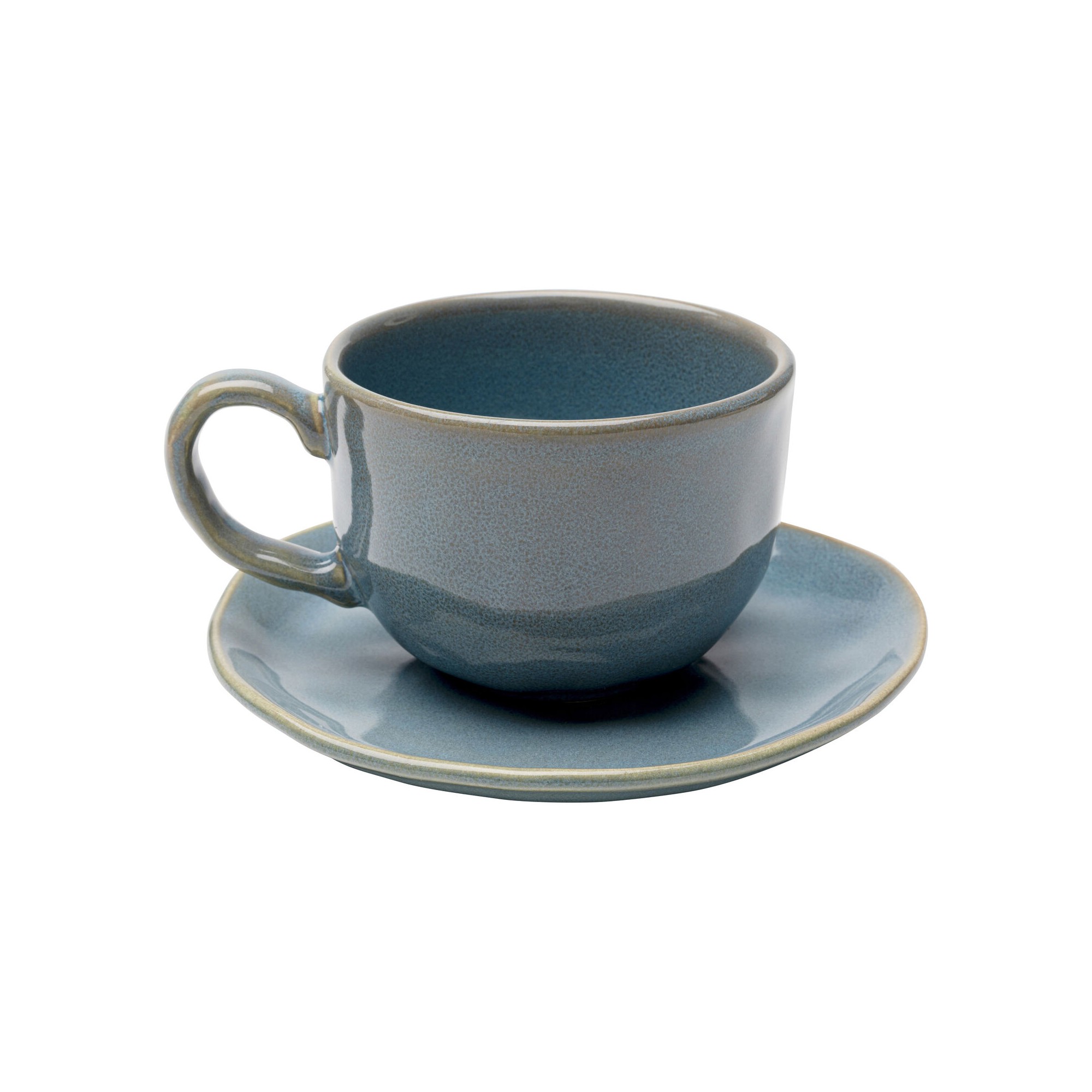 Tasses à café Organic bleues set de 4 Kare Design