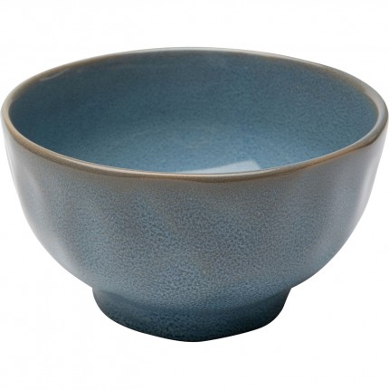 Bols Organic 15cm bleus set de 4 Kare Design