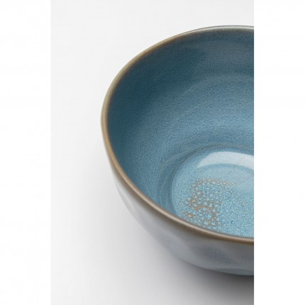Bols Organic 15cm bleus set de 4 Kare Design