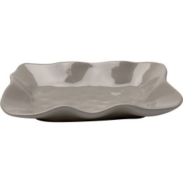 Serving Plate Organic taupe Kare Design