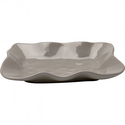 Plat Organic taupe Kare Design
