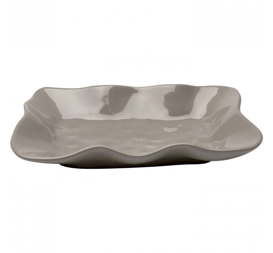 Plat Organic taupe Kare Design Plat Organic taupe Kare Design