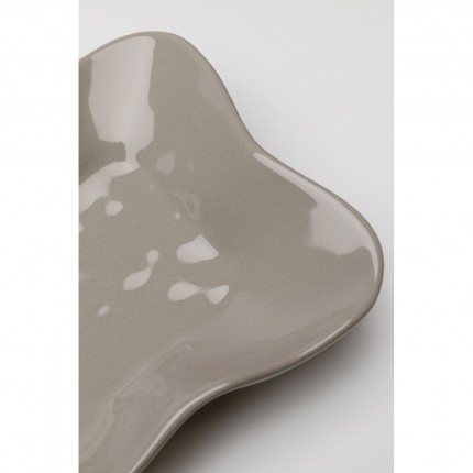 Plat Organic taupe Kare Design