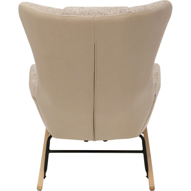 Rocking Chair Romeo beige Kare Design
