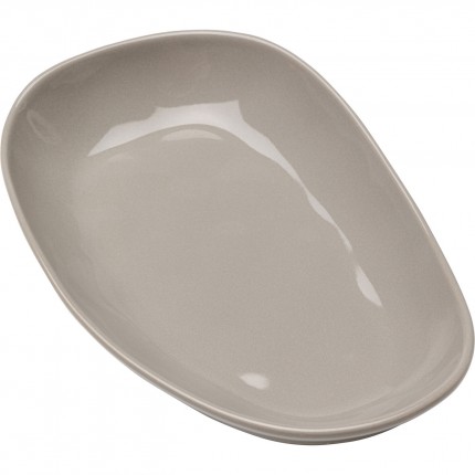 Assiettes Organic 25cm taupe set de 4 Kare Design