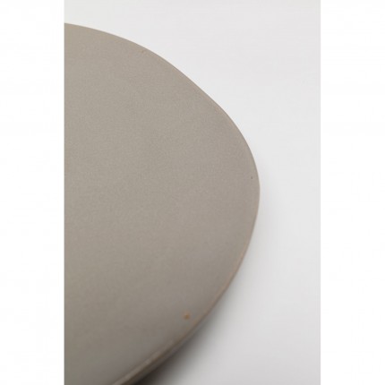 Assiettes Organic 26cm taupe set de 4 Kare Design