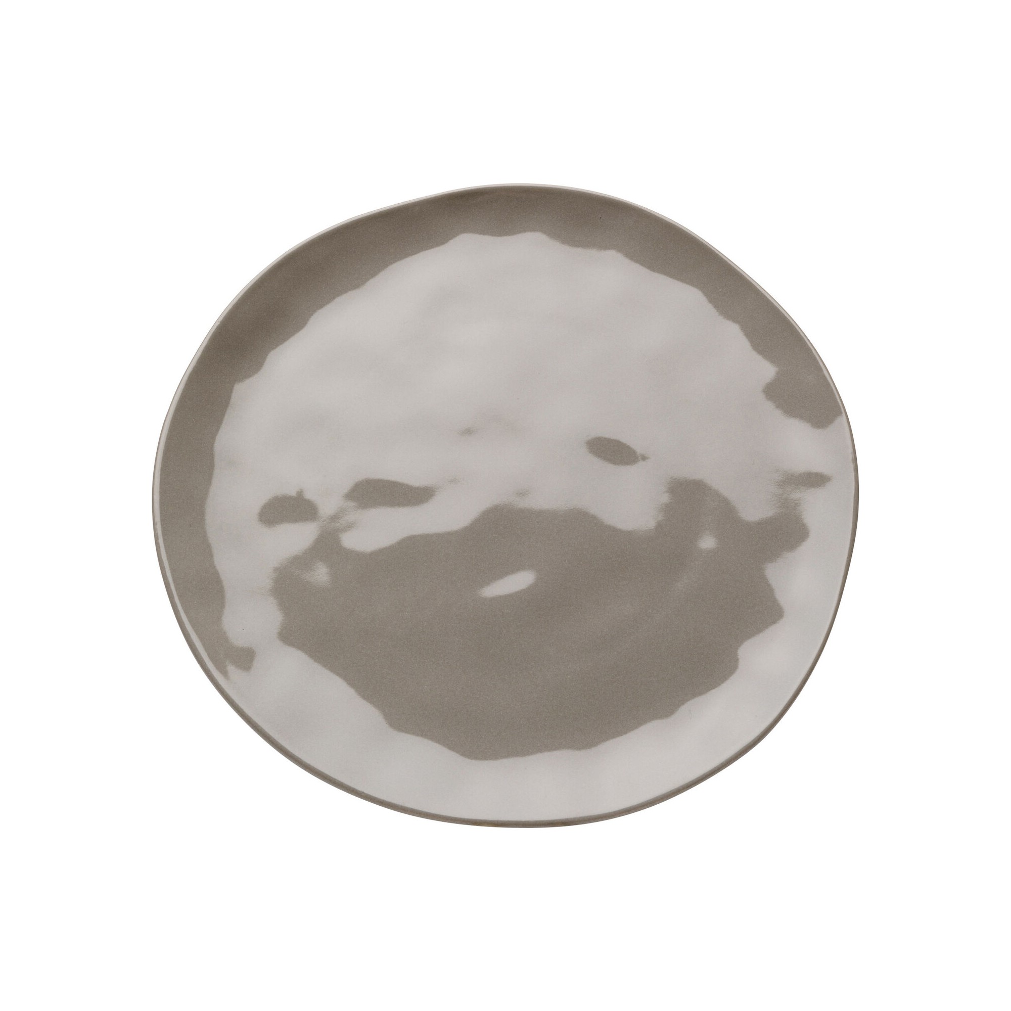 Assiettes Organic 26cm taupe set de 4 Kare Design