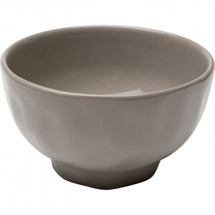 Bols Organic 15cm taupe set de 4 Kare Design