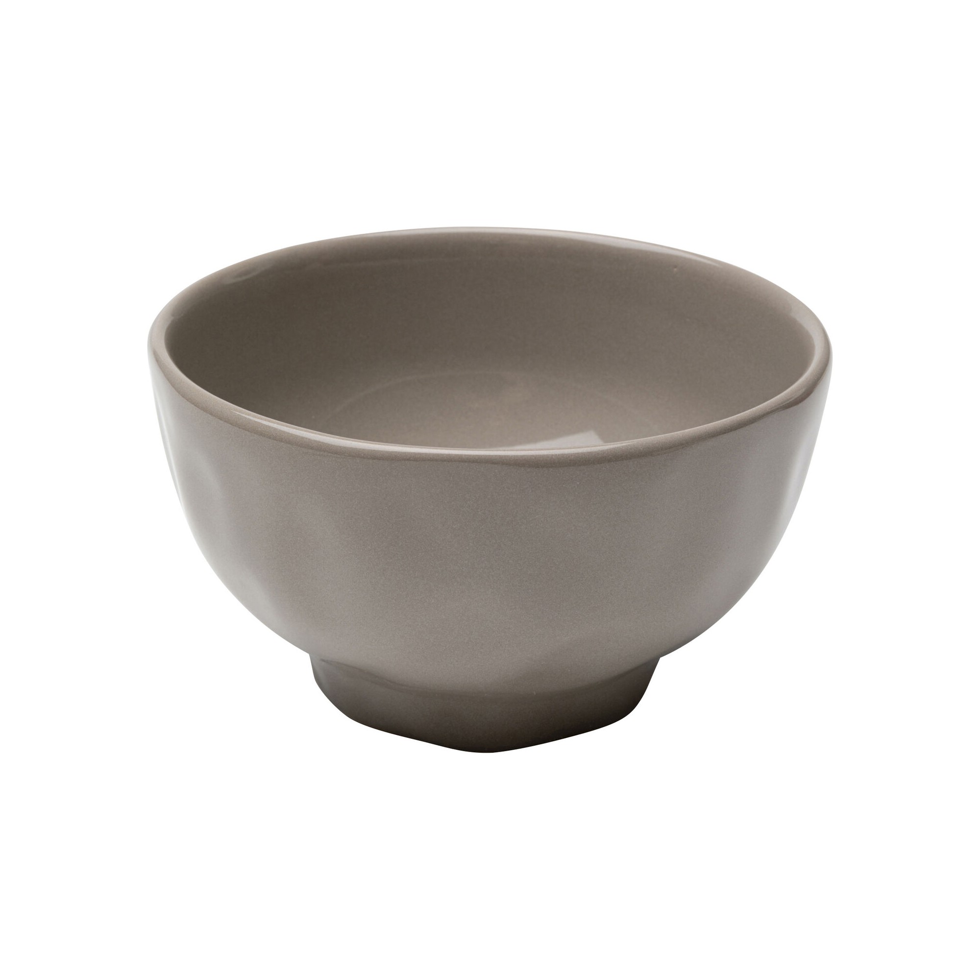Bols Organic 15cm taupe set de 4 Kare Design