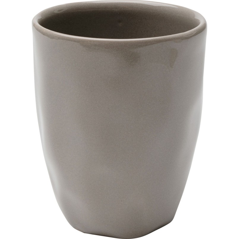 Mugs en faïence taupe - Organic - Kare Design