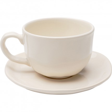 Tasses à café Organic crème set de 4 Kare Design