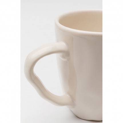 Mugs Organic crème set de 4 Kare Design