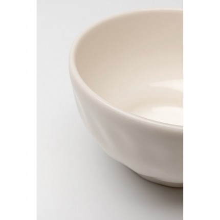 Bols Organic 15cm crème set de 4 Kare Design