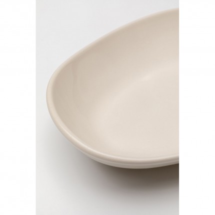 Assiettes Organic 25cm crème set de 4 Kare Design