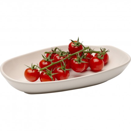 Assiettes Organic 25cm crème set de 4 Kare Design