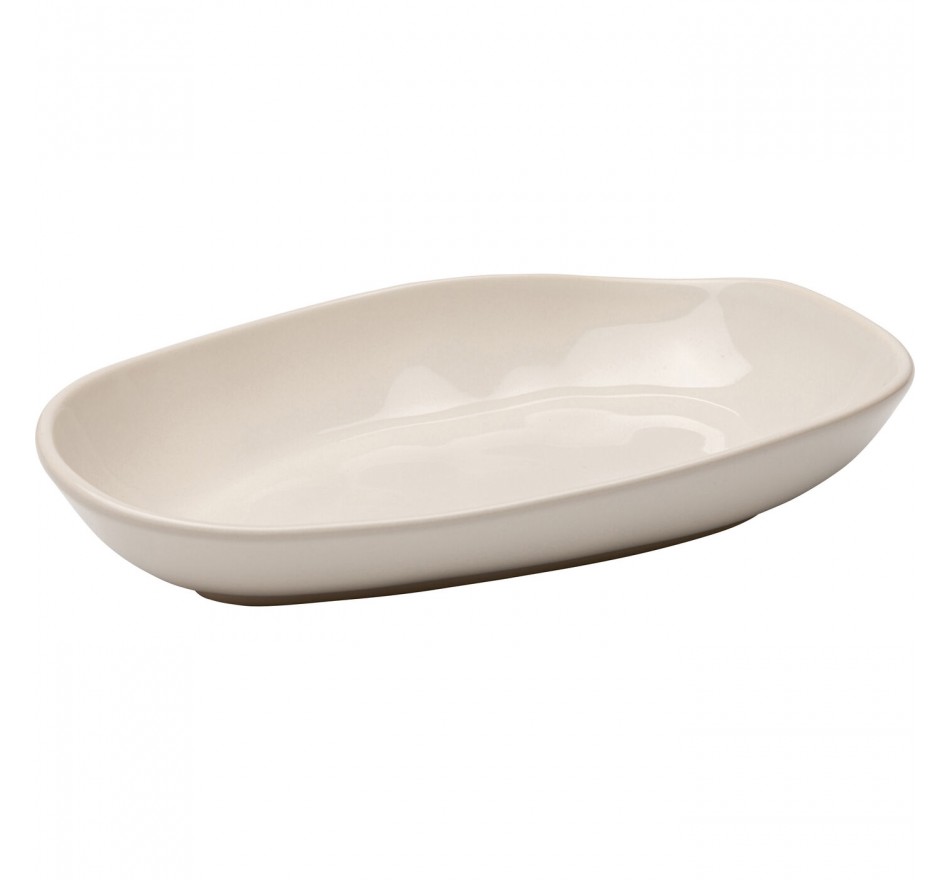 Assiettes Organic 25cm crème set de 4 Kare Design Assiettes Organic 25cm crème set de 4 Kare Design