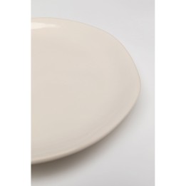Assiettes à dessert en faïence crème - Organic - Kare Design