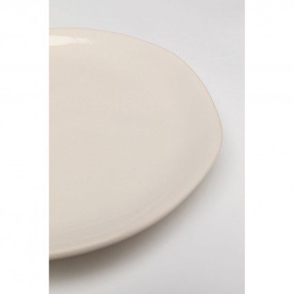 Assiettes Organic 20cm crème set de 4 Kare Design