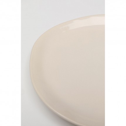 Assiettes Organic 20cm crème set de 4 Kare Design