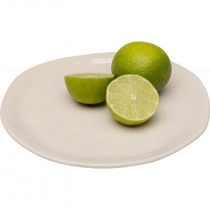 Assiettes Organic 20cm crème set de 4 Kare Design
