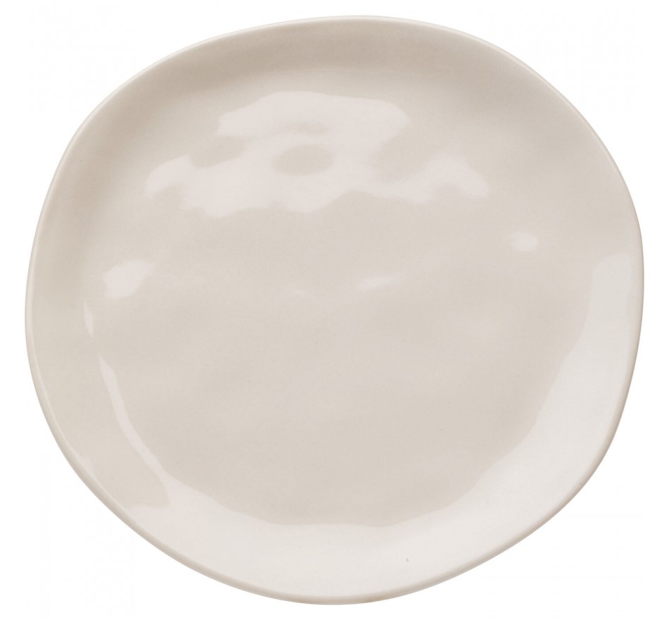 Assiettes Organic 20cm crème set de 6 Kare Design Assiettes Organic 20cm crème set de 6 Kare Design