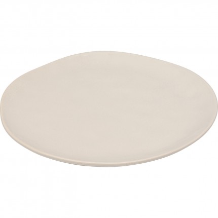 Assiettes Organic 26cm crème set de 4 Kare Design