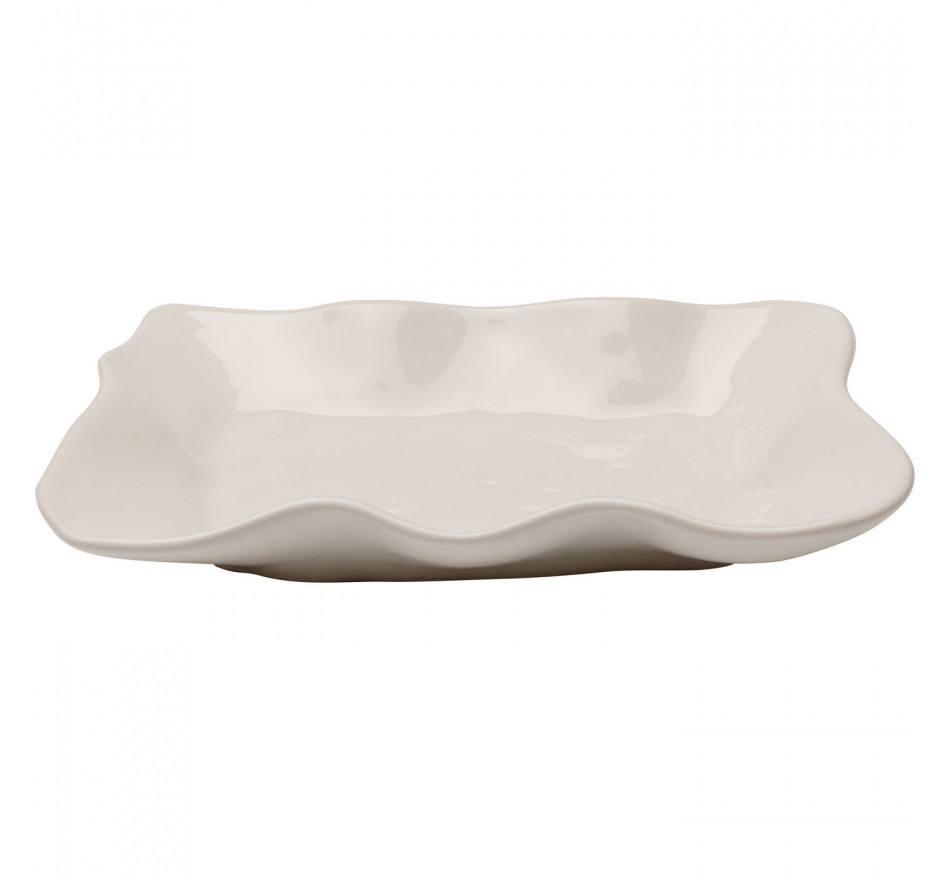 Plat Organic crème Kare Design Plat Organic crème Kare Design