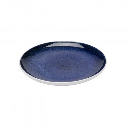 Assiettes Partito 22cm bleues set de 6 Kare Design Assiettes Partito 22cm bleues set de 6 Kare Design