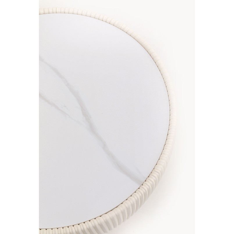 Side Table Endless Vegas Ø47cm beige Kare Design