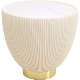 Side Table Endless Vegas Ø47cm beige Kare Design