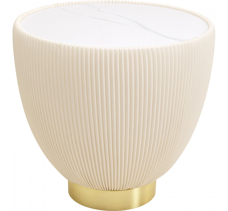 Table d'appoint Endless Vegas 47cm beige Kare Design Table d'appoint Endless Vegas 47cm beige Kare Design