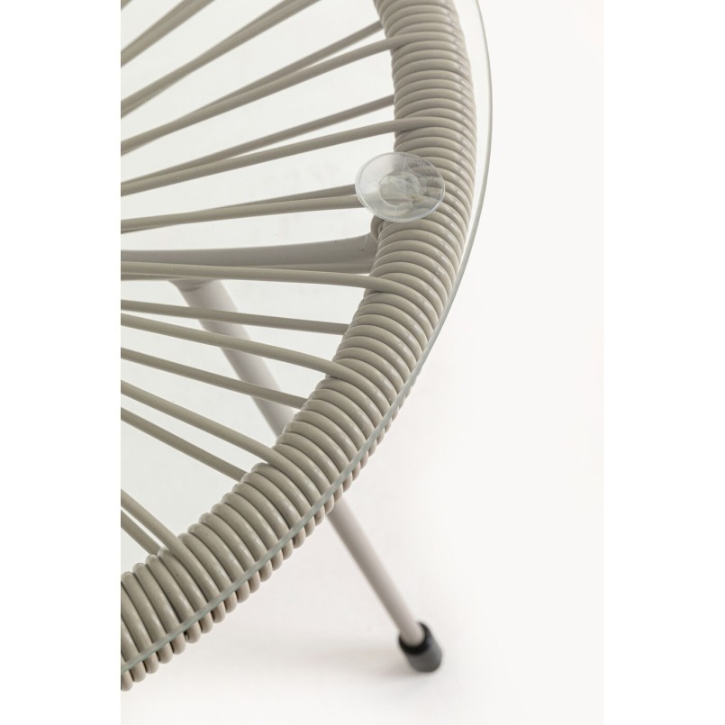 Outdoor Side Table Acapulco Mono beige Kare Design