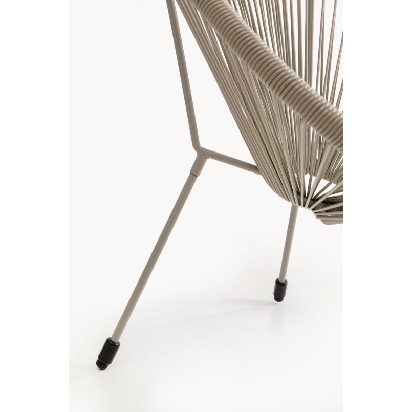 Fauteuil de jardin beige - Acapulco Mono - Kare Design