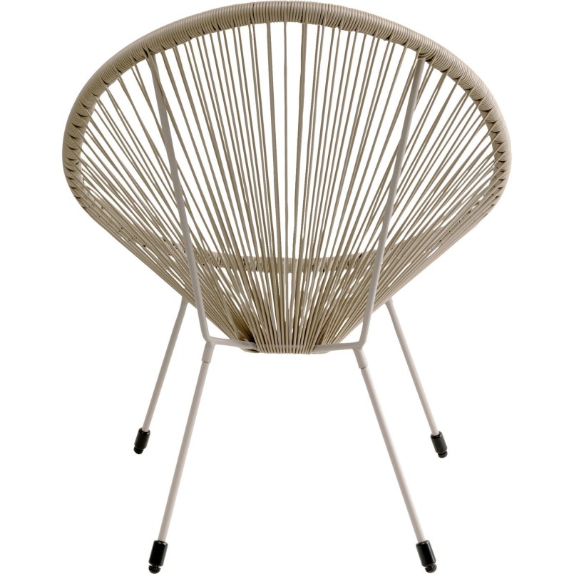 Fauteuil de jardin beige - Acapulco Mono - Kare Design