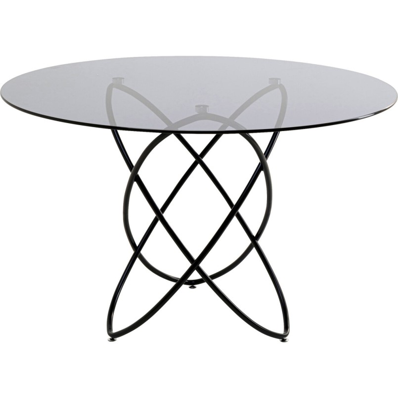 Table Molekular Ø120cm black Kare Design