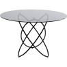 Table Molekular Ø120cm black Kare Design