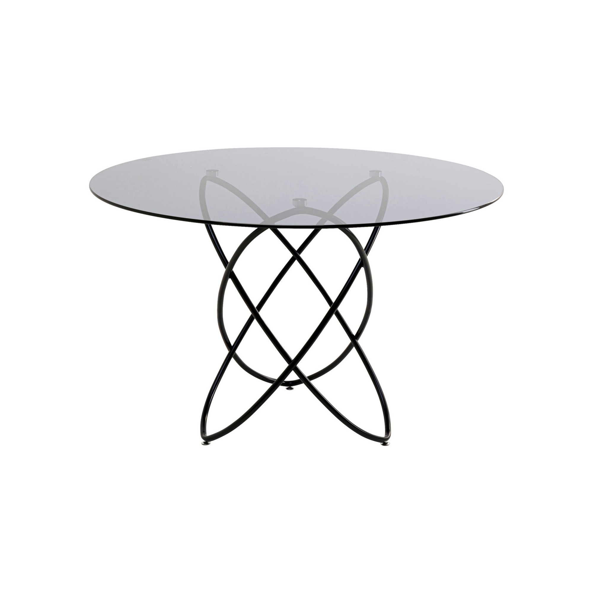 Table Molekular Ø120cm black Kare Design