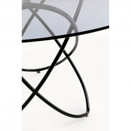 Table Molekular 120cm noire Kare Design