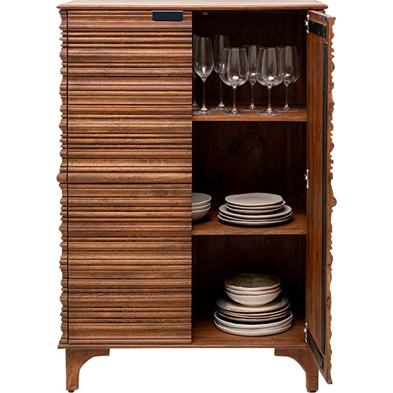 Commode en manguier massif sculpté - Santos - Kare Design