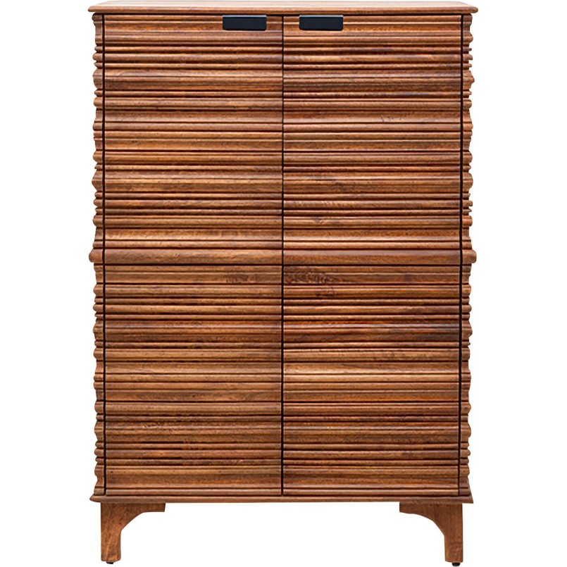 Commode en manguier massif sculpté - Santos - Kare Design