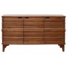 Buffet 3 portes en manguier massif sculpté - Santos - Kare Design