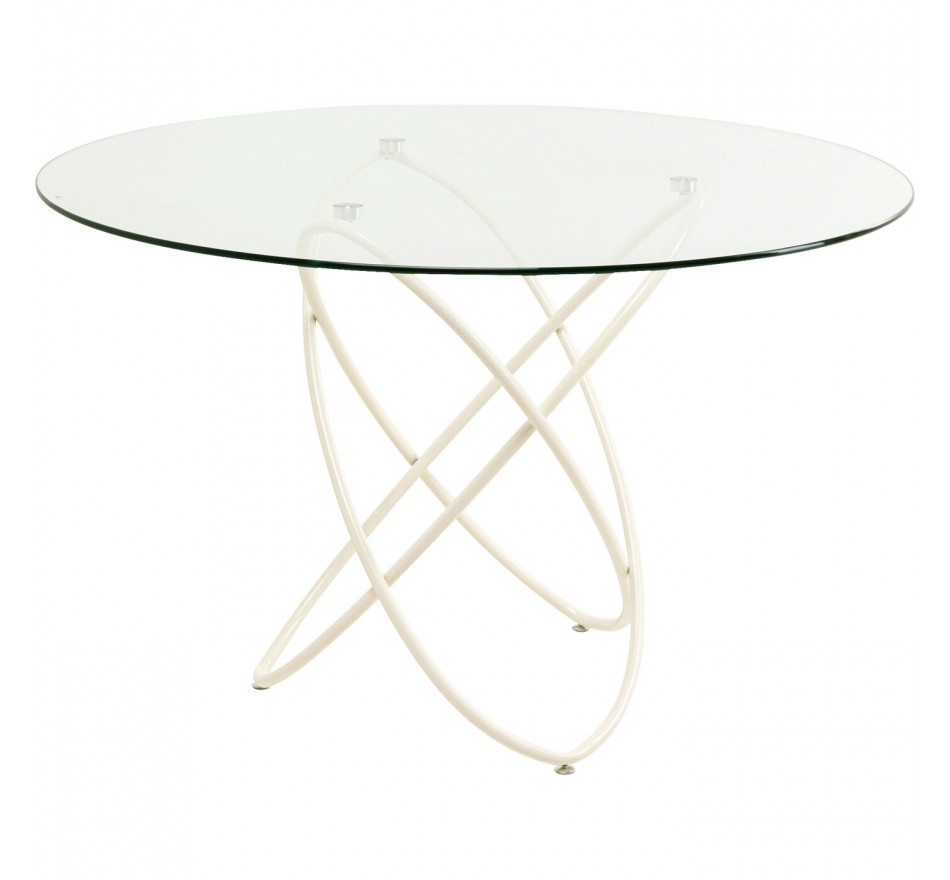 Table Molekular Ø120cm beige Kare Design Table Molekular Ø120cm beige Kare Design