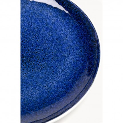 Plate Partito blue Ø22cm (6/set) Kare Design