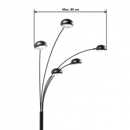 Lampadaire Five Fingers 201cm beige Kare Design