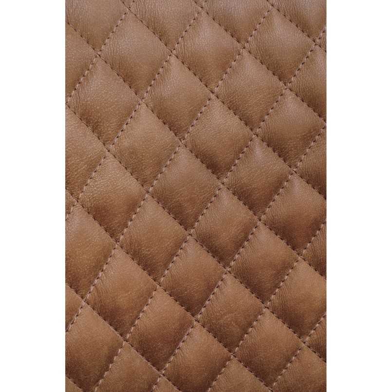 Chaise avec accoudoirs pivotante marron - Coco - Kare Design