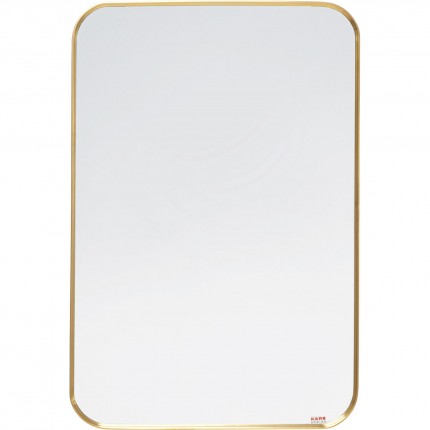 Miroir Simply 90x60cm laiton Kare Design