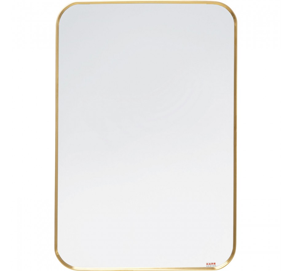 Miroir Simply 90x60cm laiton Kare Design Miroir Simply 90x60cm laiton Kare Design
