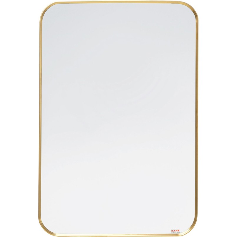 Miroir rectangulaire en laiton - Simply - Kare Design