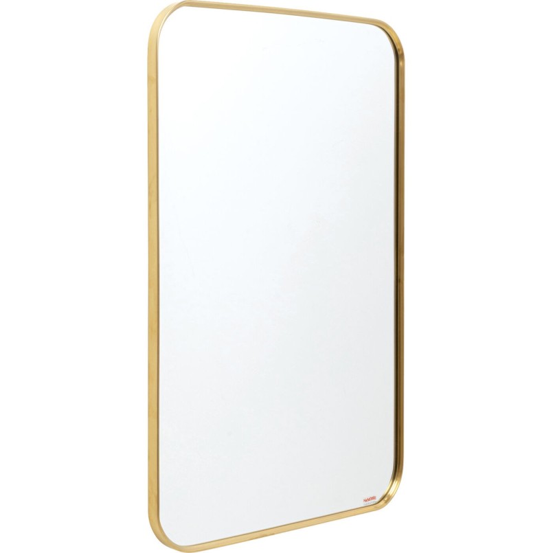 Wall Mirror Simply 90x60cm brass Kare Design