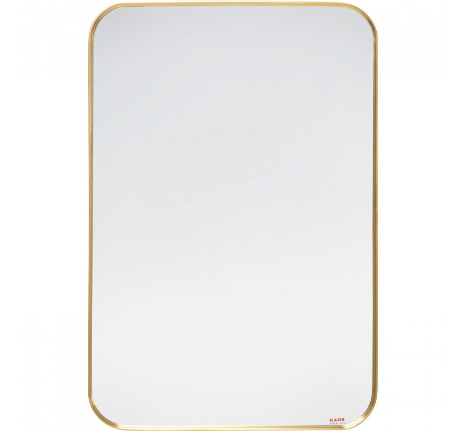 Miroir Simply 120x80cm laiton Kare Design Miroir Simply 120x80cm laiton Kare Design